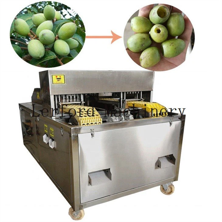 cherry pitting core remove machine